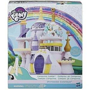 My Little Pony Canterlot Castle Playset with Princess Celestia Figure and Accessory