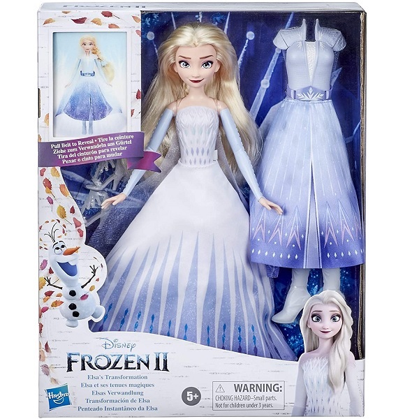 Disney Frozen 2 Elsa's Transformation Fashion Doll
