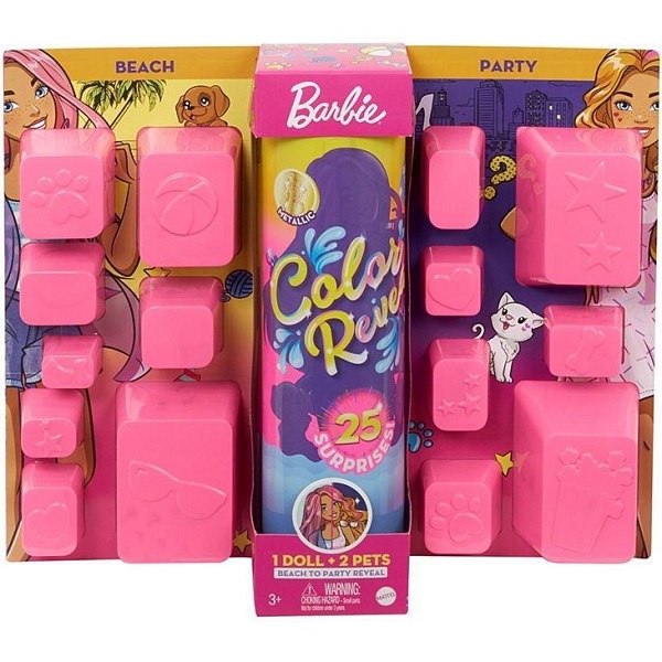 Barbie Day-to-Night Color Reveal Doll