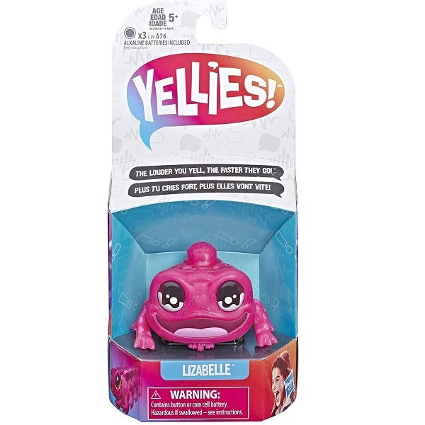 Hasbro Yellies Lizabelle Voice Activated Lizard Pet Toy