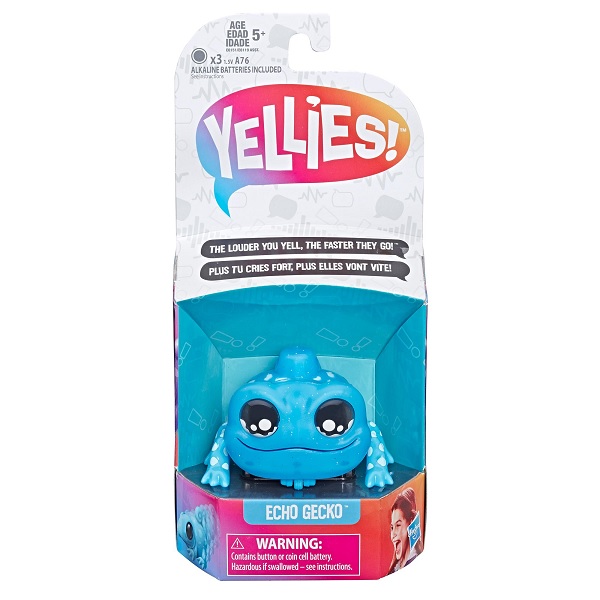 Hasbro Yellies! Echo Gecko Voice-Activated Lizard Pet Toy