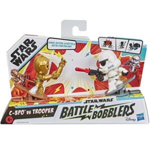 Hasbro Star Wars Battle Bobblers C-3PO & Stormtrooper