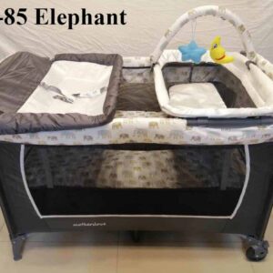 Mother Love Playpen Elephant Grey