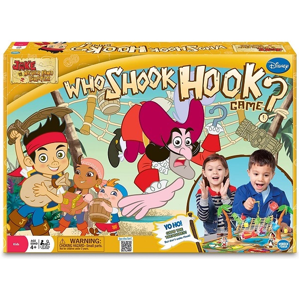 "Disney Jake and The Neverland Pirates Who Shook Hook Board Game "