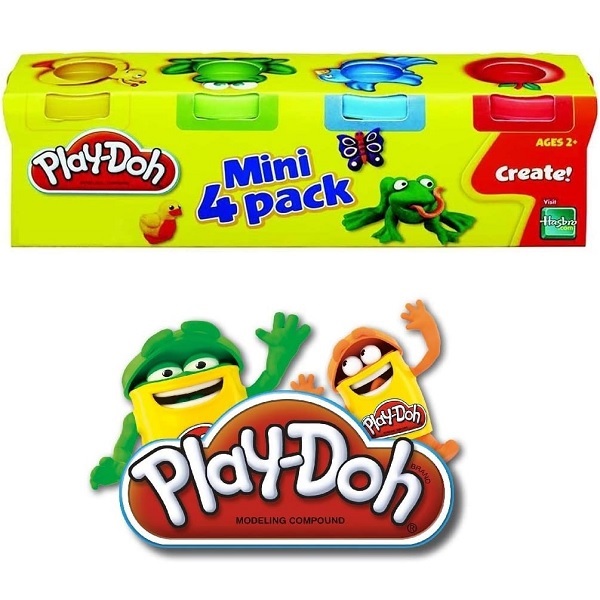 Play-Doh Modelling paste Blue,Green,Red,Yellow 4pcs