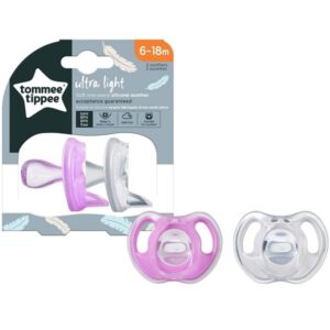 Tommee Tippee Ultra Light Silicone Soother 6-18M