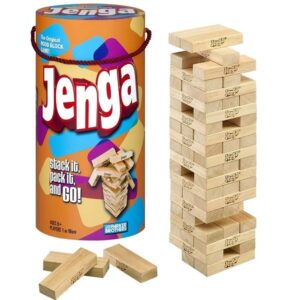 Hasbro Jenga Game Wooden Blocks