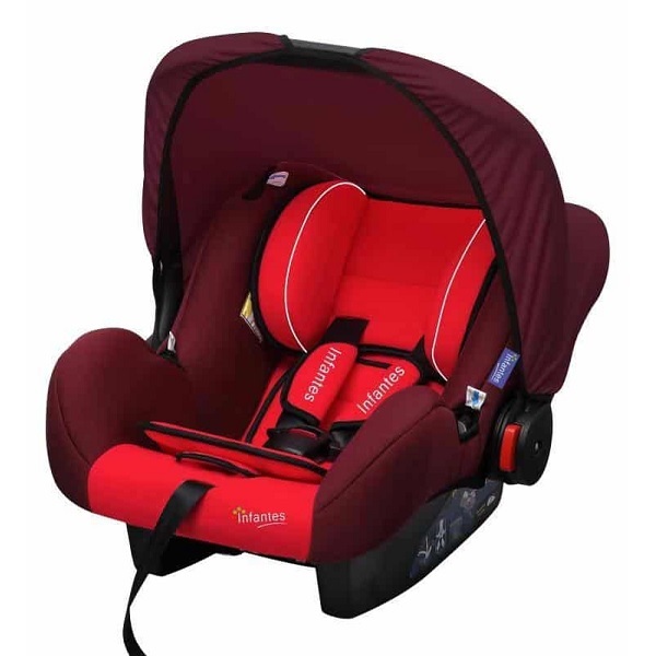 Infantes Baby Carry Cot Red