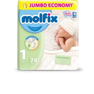 Molfix NewBorn Jumbo Pack 78 pccs