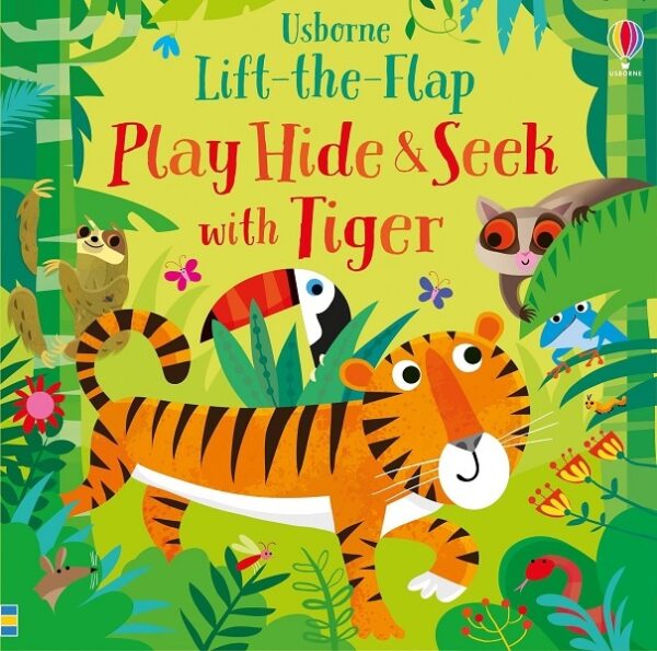Usborne Lift The Flap Play Hide and Seek with Tiger