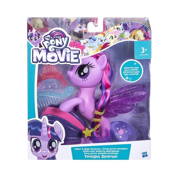 My Little Pony The Movie Glitter & Style Seapony Twilight Sparkle