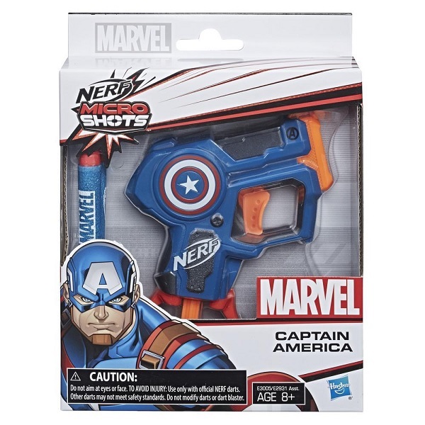 NERF Microshots Marvel Captain America