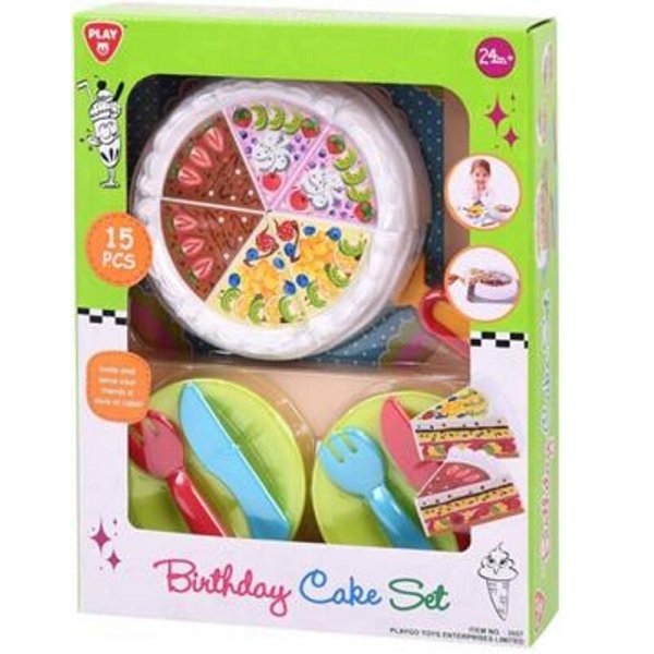 Playgo Birthday Cake Set