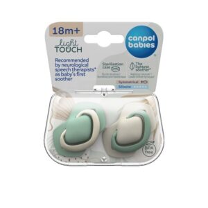 Canpol babies Silicone Soother Symmetrical 18m+