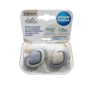 Canpol babies Silicone Soother Symmetrical 18m+