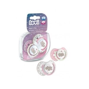 Lovi Silicone Soother Hippo 3-6M