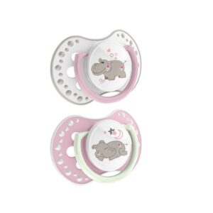 Lovi Silicone Soother Hippo 3-6M