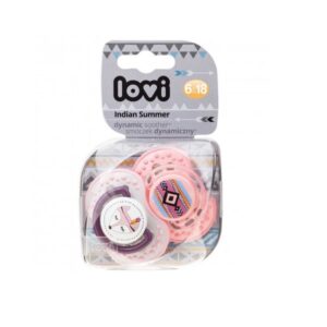 Lovi Silicone Soother 6-18m Indian Summer