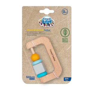 Canpol Babies Wooden-Silicone Teether