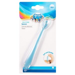 Canpol Babies Silicon Spoon blue