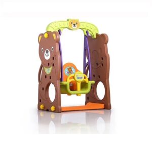 Basketball Swing Slide 4 in 1 Brown