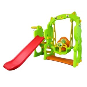 Swing with Slide & Basketball Ring