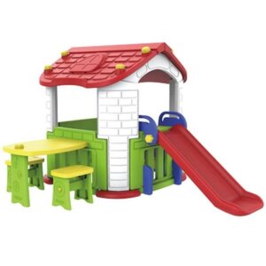 Playhouse with 2 Play Activities