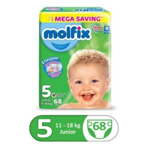 Molfix 3D Junior Mega Pack Size 5 68Pcs