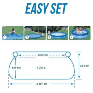 INTEX Easy Set Pool With Eater Filter Pump