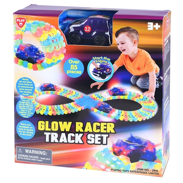 PlayGo Glow Racer Track Set