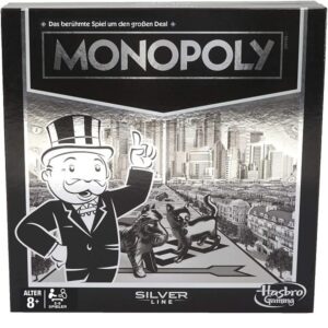 Hasbro Monopoly Silver Line