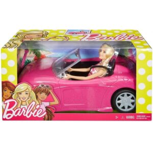 Barbie Glam Convertible and Doll Pack