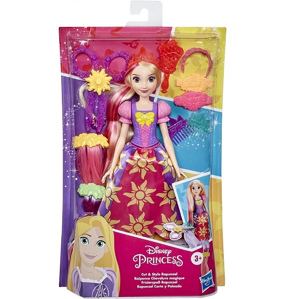 Disney PrincessIn Rapunzel Hairdressing Fun Doll