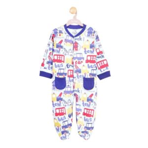 The Nest Doodlebug Dreams Footed Onesie