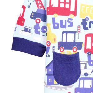 The Nest Doodlebug Dreams Footed Onesie
