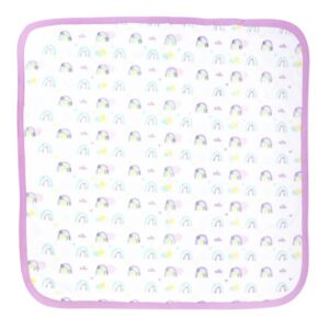 The Nest Rainbow Bliss Hooded Wrapping Sheet