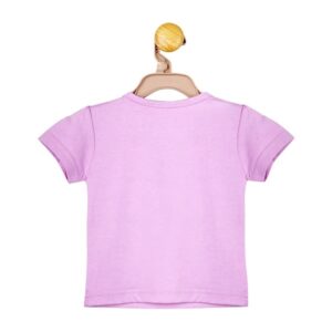 The Nest Dreamin’ High In The Sky Snap-Up Tee In Lilac