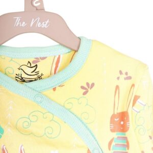 The Nest Hunny Bunny Footed Onesie