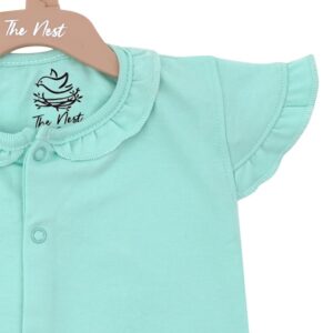 The Nest Minty Baby Suit
