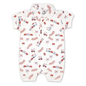 The Nest Track Time Baby Onesie