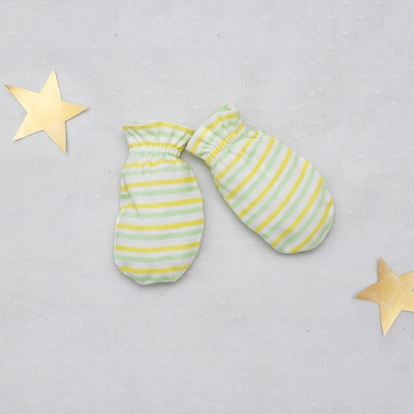 Buy The Nest Yellow Stripes Mittens Online - FunWorld.pk