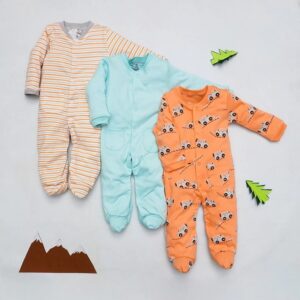 The Nest Baby Sleeping Suits Pack Of 3