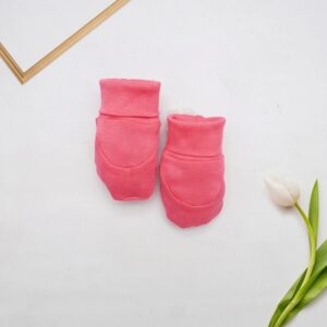 The Nest Pink Baby Socks