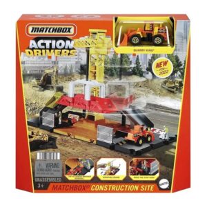 Mattel Matchbox Construction Playset